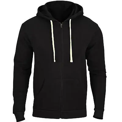 Buy Mens Full Zip Hoodie Zipper Sweatshirt Jacket Warm Sport Casual Winter Top Hoody • 6.99£