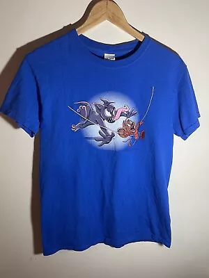 Buy Tom And Jerry Venom And Spider-Man Character Merge Blue T-Shirt Adult Small  • 7.95£