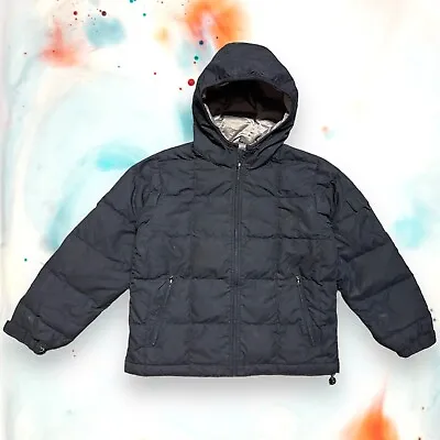 Buy Eddie Bauer Womens Puffer Jacket Size XS Hooded Black • 20£
