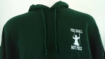Buy Lord Of The Rings Gandalf You Shall Not Pass Hoodie • 22.45£