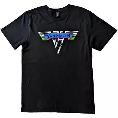 Buy Van Halen Original Logo Black T-Shirt NEW OFFICIAL • 16.59£