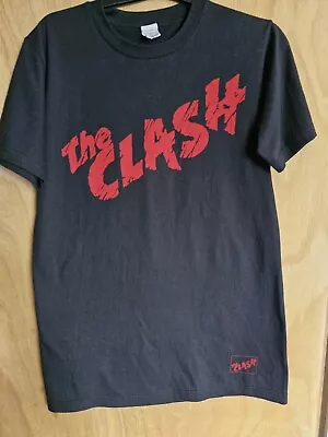 Buy The Clash Men's S Band Punk Rock Red Font • 12£