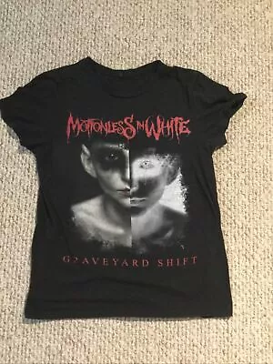 Buy Motionless In White Graveyard Shift T Shirt Womens Size Med • 18.90£