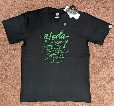 Buy Official Star Wars Yoda T-Shirt, Medium • 10£
