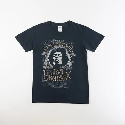 Buy Womens Vintage The Jimi Hendrix Experience Band 2010 T Shirt Tee - Black Small • 4.99£