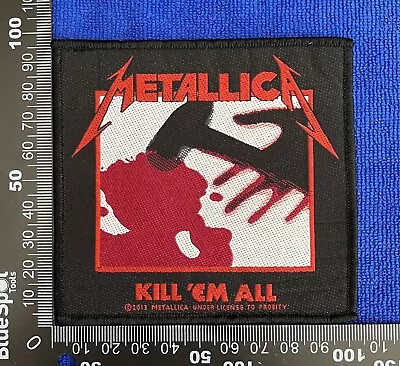 Buy Metallica - Kill 'Em All - Sew On Patch - Free Postage • 4.99£