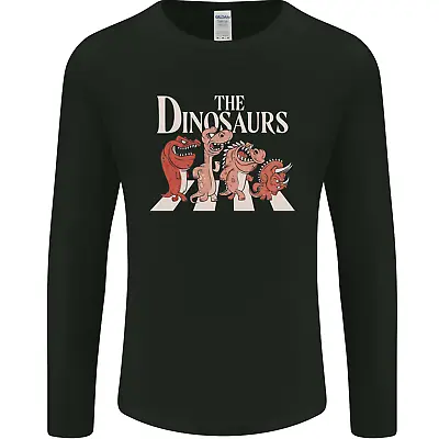 Buy The Dinosaurs Funny T-Rex Music Parody Mens Long Sleeve T-Shirt • 11.99£
