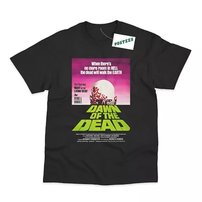 Buy Retro Movie Poster Inspired By Dawn Of The Dead DTG Printed T-Shirt • 15.45£