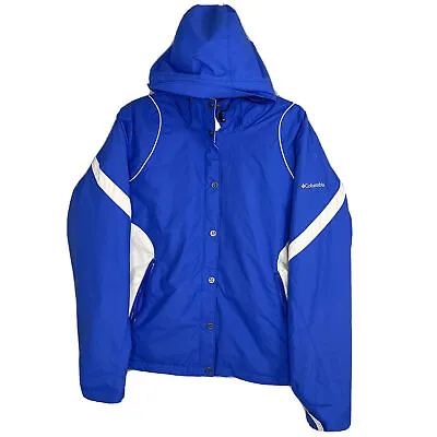 Buy Columbia Omni-Shield Light Blue Alt Down Ski Snowboard Winter Jacket Coat (XL) • 21.85£