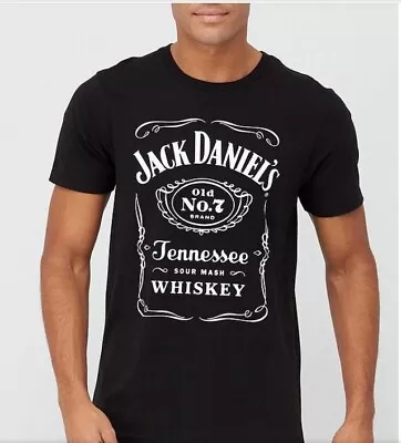 Buy 1 X Jack Daniels T-shirt Classic  Medium Available Logo On Back • 11£