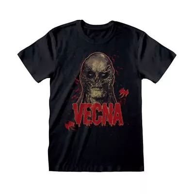 Buy Stranger Things Vecna Black Crew Neck T-Shirt • 10£