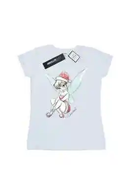 Buy DISNEY Tinkerbell Christmas Fairy Cotton T-Shirt SIZE S • 24.90£