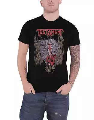 Buy Testament T Shirt Ishtars Gate Band Logo New Official Mens Black • 18.95£