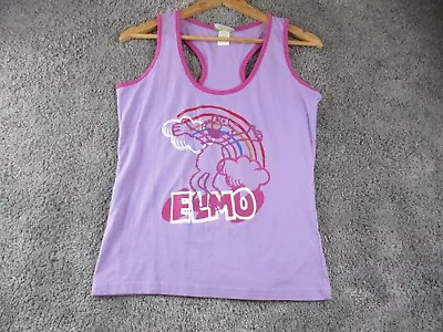 Buy Sesame Street Girls/Teens Sleepwear Singlet/Top Large Cotton Elmo Purple • 7.90£