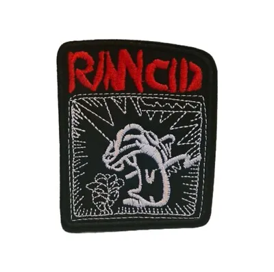 Buy Rancid Punk Rock Band Embroidered Patch Iron On Sew On Transfer • 4.40£