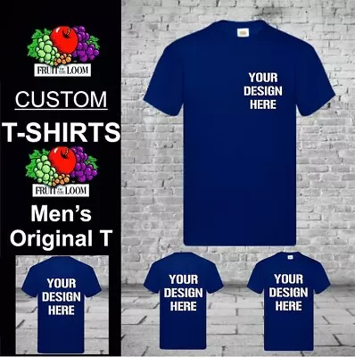 Buy Personalised Custom Printed T-Shirt Your Text Logo Stag Do Hen Party Unisex Top • 9.99£