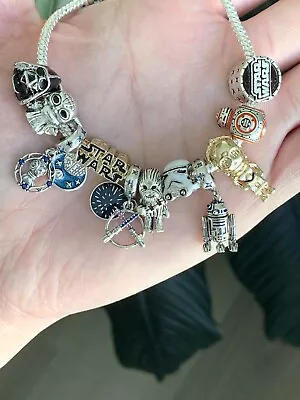 Buy NEW Star Wars Charm Bracelet, Kids Jewellery, Memorable Gift Idea • 100.50£