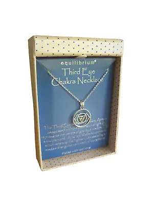 Buy Equilibrium Jewellery - Third Eye Chakra Necklace • 14.99£