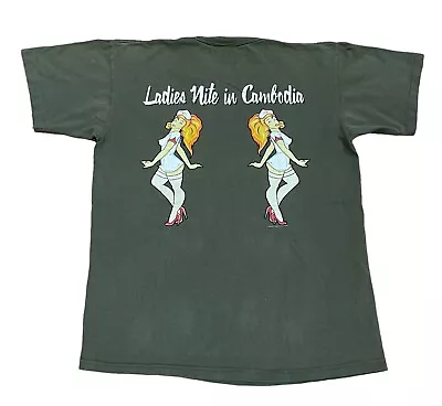 Buy Vintage 1998 Limp Bizkit Ladies Nite In Cambodia Single Stitch Tshirt Size LARGE • 89.95£
