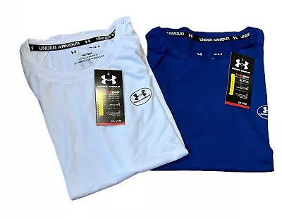 Buy Mens Under Armour UA Sports Fitness Running Top • 10.50£