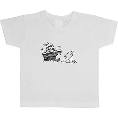 Buy 'Titanic & Iceberg' Children's / Kid's Cotton T-Shirts (TS021306) • 5.99£