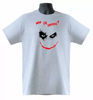 Buy Batman's Joker Why So Serious Funny  Mens Ladies Kids T-Shirts S-XXL  • 12.09£