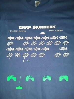Buy CARP INVADERS T-SHIRT All Sizes And Colours BRAND NEW FUNNY CARP FISHING SPACE • 9.05£