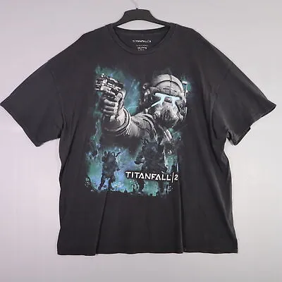 Buy Titanfall TM Mens T-Shirt 3XL Black Titanfall 2 Video Game Short Sleeve Rare • 14.99£
