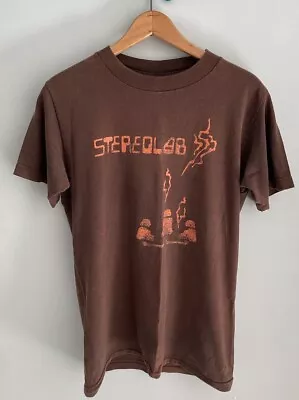 Buy Vintage 90’s Stereolab Cobra Phases Alternative Indie Rock Band T Shirt • 149.99£