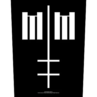 Buy Marilyn Manson Cross Logo Jacket Back Patch Official Heavy Metal  • 12.53£