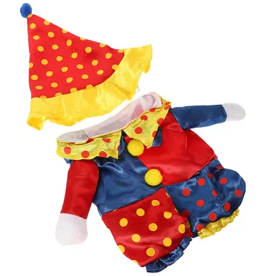 Buy Dog Hoodies Wear Clown Costume Pennywise Dogs Halloween Costumes Pet • 9.08£