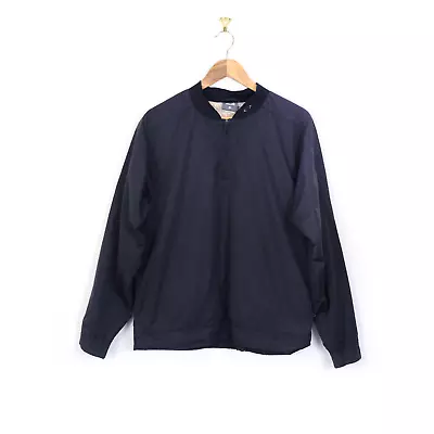 Buy Oakley Mens Vintage Black Pullover Jacket Windbreaker Small S • 64.90£