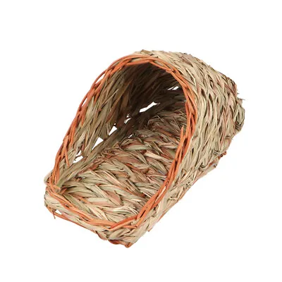 Buy  Hamster Hand-woven Nest Hideout Pets Toys House Slipper Accessories • 10.93£