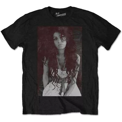 Buy Official Amy Winehouse Back To Black Chalkboard Mens Black T Shirt Classic Tee • 14.75£