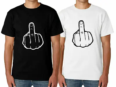 Buy Mens Funny MIDDLE FINGER T Shirt SWEAR Joke Tee Gift Novelty Rude Dad Tee Grumpy • 9.99£