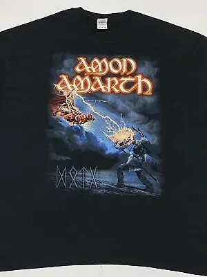 Buy Amon Amarth Deceiver Of The Gods Original Tour T-Shirt 2013 Death Metal 3XL • 56.29£