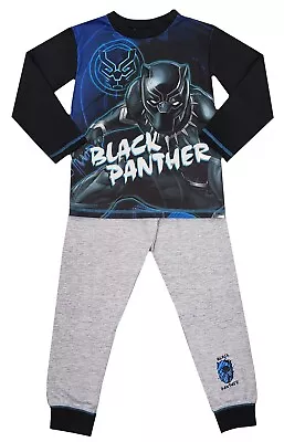 Buy Black Panther Marvel Avengers Boys Pyjamas 4-10 Years • 7.95£