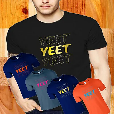 Buy YEET Tshirt LazerBeam Kids Youtuber Mens Throwing Gamer Merch Faze Tee Youth • 7.99£