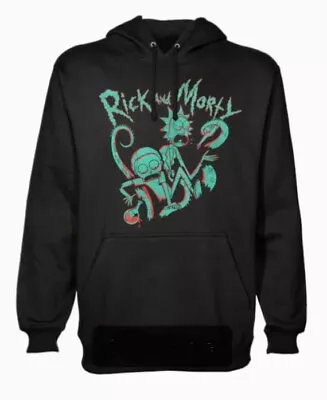 Buy Medium 42  Chest Hooded Top Rick And Morty Licensed Apparel For Game Hoodie • 29.99£