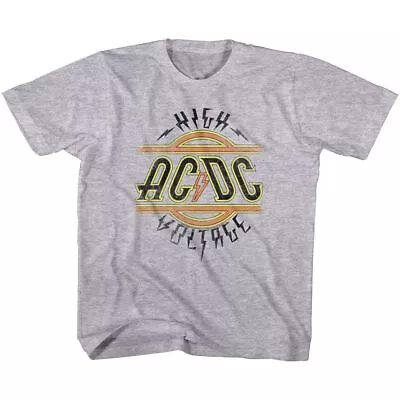 Buy Kids AC/DC High Voltage Rock And Roll Music Band T-Shirt • 19.34£