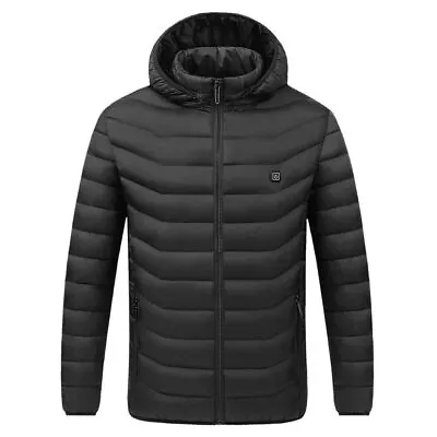 Buy Men Women Electric Coat Heated Jacket USB Winter Warm Up Heating Pad Body Warmer • 24.45£