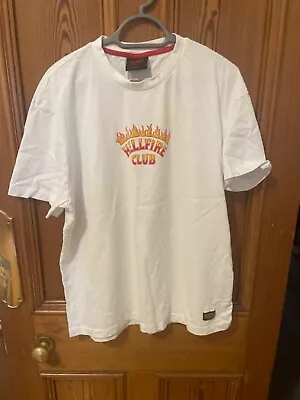 Buy Mens Stranger Things White Hellfire Club T-Shirt • 4.50£