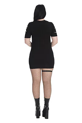 Buy Banned Black Toxic Tears Dress - Gothic Emo Style  • 31.50£