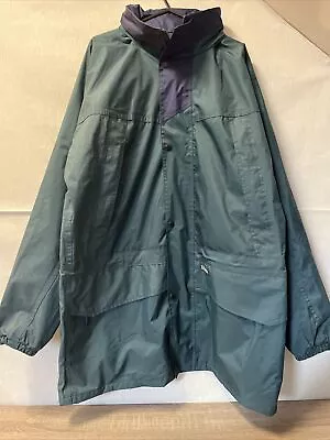Buy Regatta Men's Heavy Green Hooded Padded Zip Winter Jacket Coat Size Medium • 15.99£