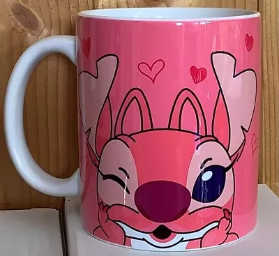 Buy Personalised Pink Lilo And Stitch Personalised Mug  Gift Christmas Add A Name • 9.99£