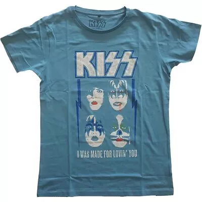 Buy Kiss Made For Lovin' You Official Tee T-Shirt Mens • 15.99£