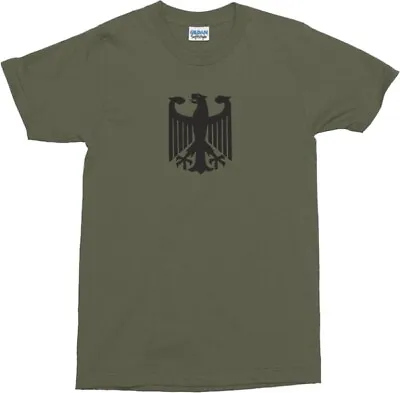 Buy German Army Eagle Bundeswehr T-Shirt - Available In Various Colours, S-XXL • 19.99£