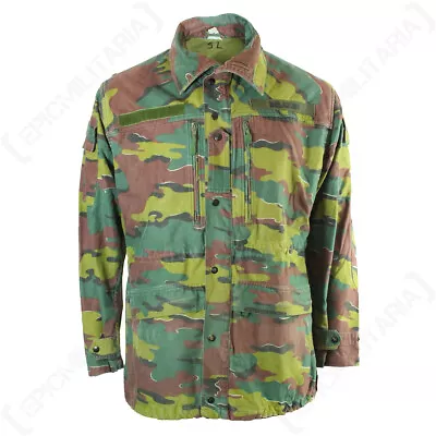 Buy Original Belgian Army M90 Jigsaw Camo Field Jacket - Camouflage Military Coat • 27.95£