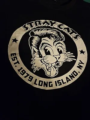 Buy Stray Cats T-shirt Rock Roll Rockabilly American Music Massapequa NY Strut 1979 • 14.20£