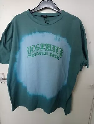 Buy Boohoo Mens Yosemite Oversized Tee Shirt Size Small • 1.99£
